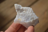 Natural Etched Blue Chalcedony Specimens x 35 From Nsanje, Malawi - Toprock Gemstones and Minerals 
