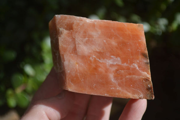 Natural New Sunset Orange Calcite Specimens  x 12 From Spitzkop, Namibia - Toprock Gemstones and Minerals 