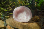 Polished Pink Rose Quartz Bowl x 1 From Ambatondrazaka, Madagascar - Toprock Gemstones and Minerals 