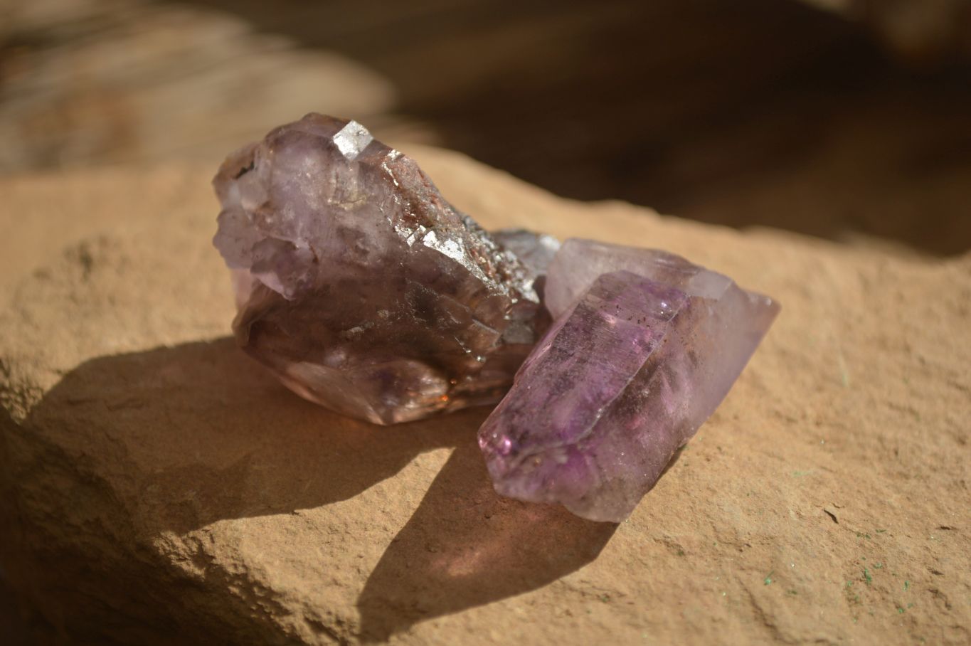 Natural Large Window Amethyst Crystal Specimens  x 12 From Chiredzi, Zimbabwe - Toprock Gemstones and Minerals 