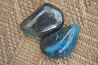 Polished Blue Shattuckite Free Forms  x 6 From Kaokoveld, Namibia - Toprock Gemstones and Minerals 