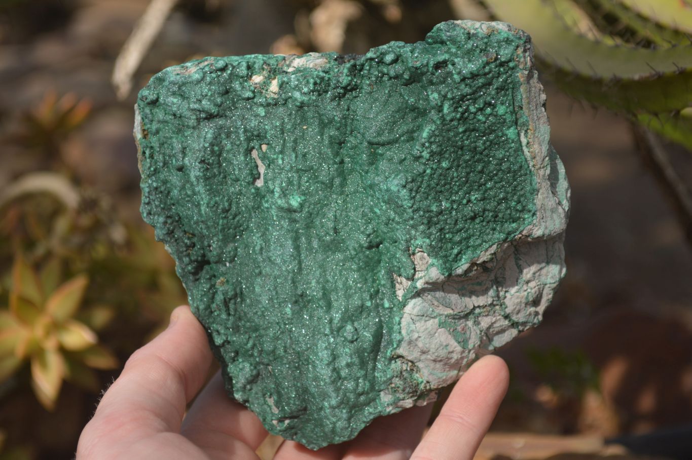Natural Crystalline Malachite Specimens x 3 From Congo – Toprock ...