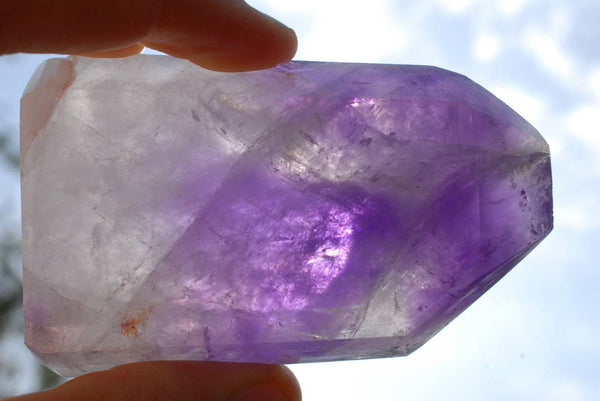 Polished Amethyst Crystal Points x 6 From Akansobe, Madagascar - TopRock