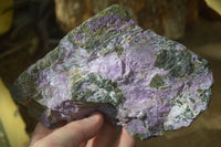 Natural Rough Stichtite Cobbed Specimens x 3 From Barberton, South Africa - Toprock Gemstones and Minerals 
