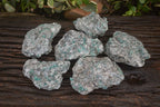 Natural Rare Emerald Mica In Matrix Cobbed Specimens x 6 From Mutoko, Zimbabwe - Toprock Gemstones and Minerals 