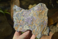 Natural Rough Stichtite Cobbed Specimens x 3 From Barberton, South Africa - Toprock Gemstones and Minerals 