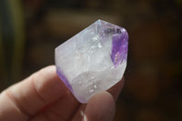 Polished Small Window Amethyst Points x 12 From Ankazobe, Madagascar - Toprock Gemstones and Minerals 