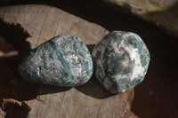 Polished Emerald Mica In Matrix Free Forms x 6 From Mutoko, Zimbabwe - Toprock Gemstones and Minerals 