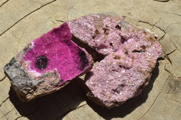 Natural Pink Salrose Cobaltion Dolomite Specimens  x 12 From Kakanda, Congo - TopRock