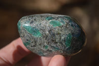 Polished Emerald Mica In Matrix Free Forms x 6 From Mutoko, Zimbabwe - Toprock Gemstones and Minerals 