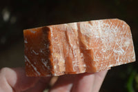 Natural New Sunset Orange Calcite Specimens  x 12 From Spitzkop, Namibia - Toprock Gemstones and Minerals 