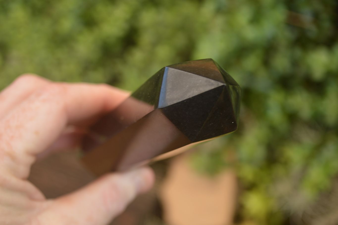 Polished Black Basalt Points x 4 From Antsirabe, Madagascar - Toprock Gemstones and Minerals 