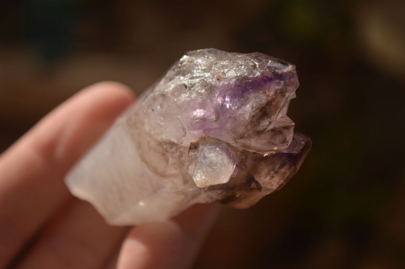 Natural Large Window Amethyst Crystal Specimens  x 12 From Chiredzi, Zimbabwe - Toprock Gemstones and Minerals 