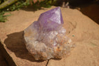 Natural Jacaranda Amethyst Clusters x 2 From Zambia - Toprock Gemstones and Minerals 