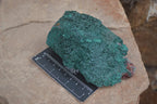 Natural Crystalline Malachite Specimens  x 2 From Congo - Toprock Gemstones and Minerals 