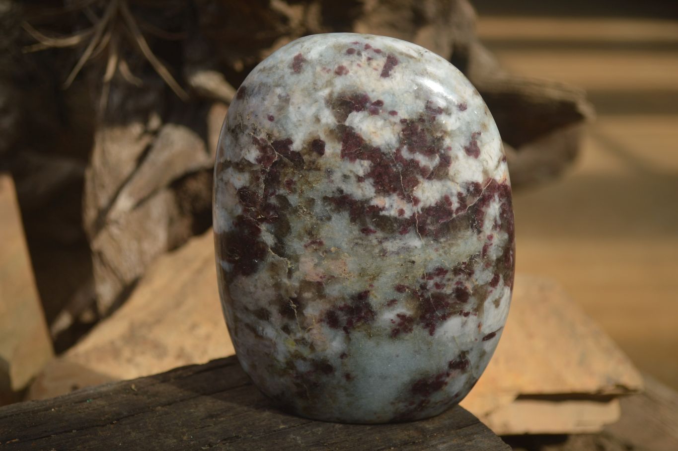 Polished Rubellite Pink Tourmaline Matrix Standing Free Forms x 2 From Namibia - Toprock Gemstones and Minerals 