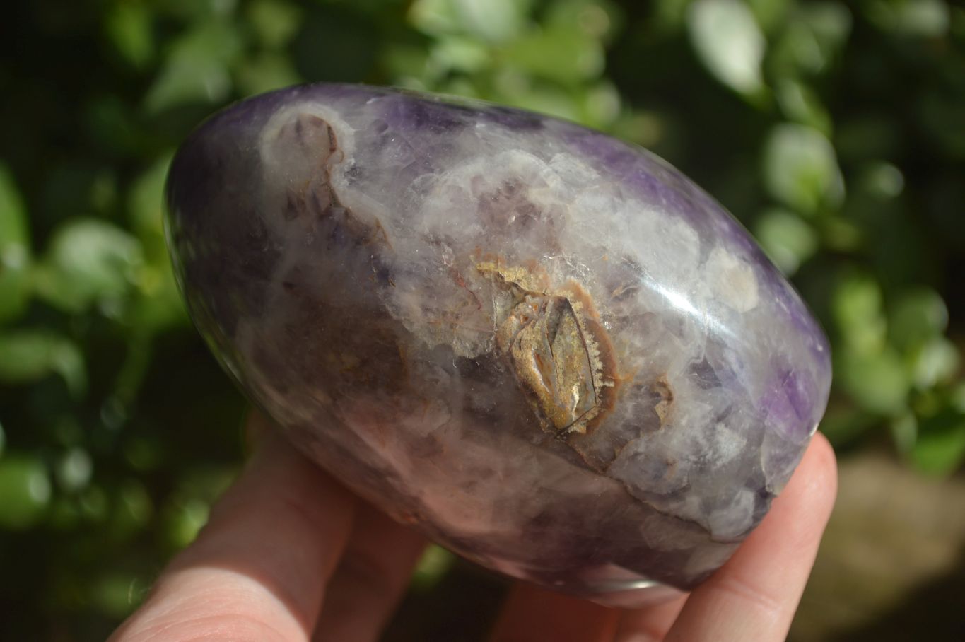 Polished Amethyst Standing Free Forms x 3 From Madagascar - Toprock Gemstones and Minerals 