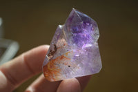 Polished Small Window Amethyst Points x 12 From Ankazobe, Madagascar - Toprock Gemstones and Minerals 