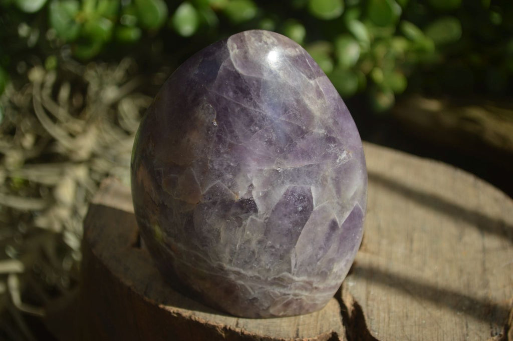 Polished Amethyst Standing Free Forms x 3 From Madagascar - Toprock Gemstones and Minerals 