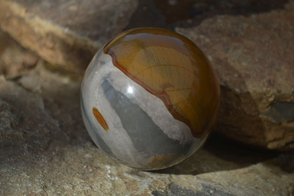 Polished Polychrome Jasper Sphere  x 1 From Madagascar - Toprock Gemstones and Minerals 
