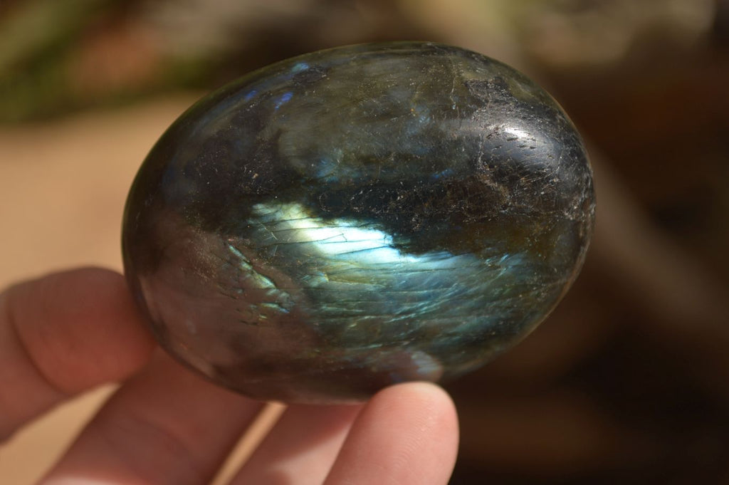 Polished Labradorite Galets (Palm Stones)  - Sold per 1 kg - From Tulear, Madagascar - Toprock Gemstones and Minerals 