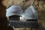 Natural Etched Blue Chalcedony Specimens  x 35 From Nsanje, Malawi - Toprock Gemstones and Minerals 