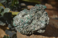Natural Rare Emerald Mica In Matrix Cobbed Specimens x 6 From Mutoko, Zimbabwe - Toprock Gemstones and Minerals 