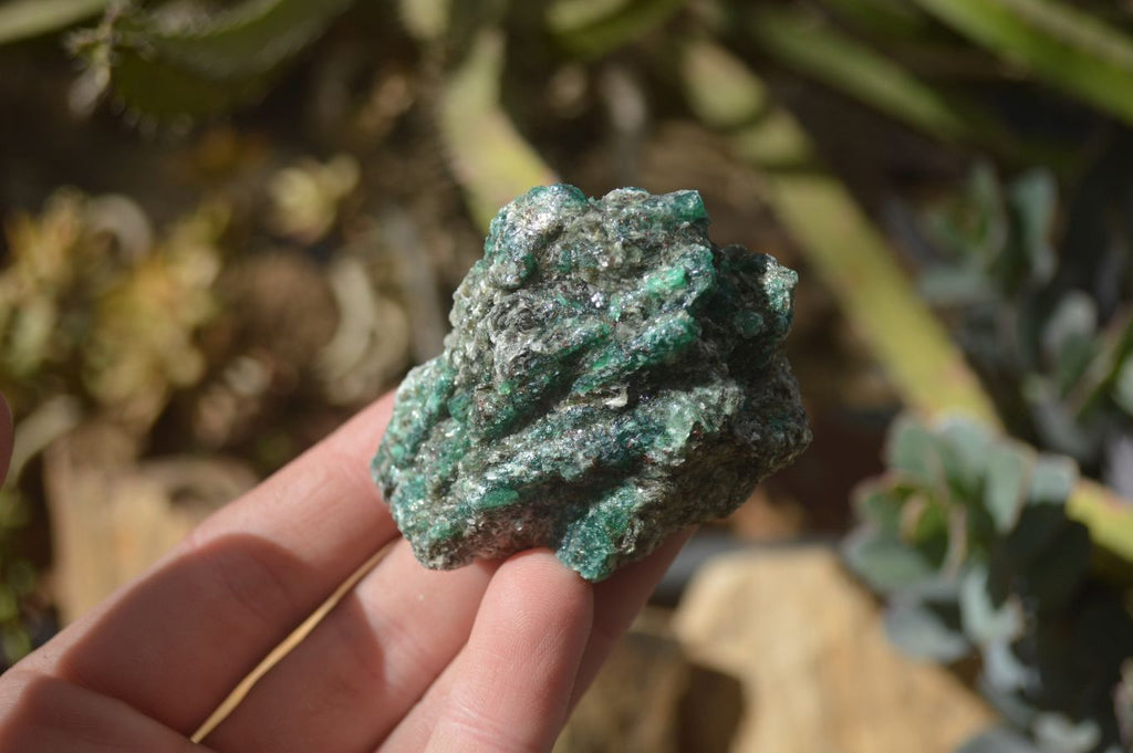 Natural Rare Emerald Mica In Matrix Cobbed Specimens x 20 From Mutoko, Zimbabwe - Toprock Gemstones and Minerals 