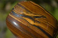 Polished Golden Tigers Eye Free Forms x 6 From Prieska, Northern Cape