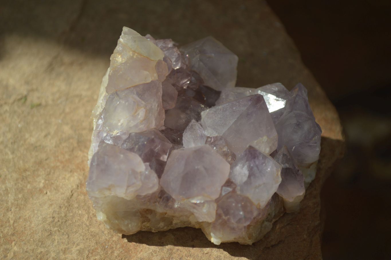Natural Lovely Mixed Selection Of Spirit Quartz Clusters  x 6 From Boekenhouthoek, South Africa - Toprock Gemstones and Minerals 