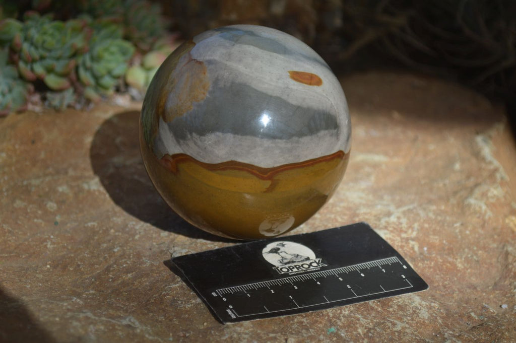 Polished Polychrome Jasper Sphere  x 1 From Madagascar - Toprock Gemstones and Minerals 