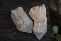 Natural Highly Selected Pineapple Candle Quartz Crystals  x 12 From Antsirabe, Madagascar - Toprock Gemstones and Minerals 