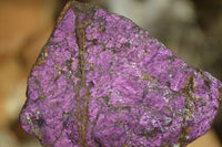 Natural Metallic Purpurite Cobbed Specimens x 3 From Erongo, Namibia - Toprock Gemstones and Minerals 
