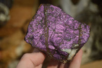 Natural Metallic Purpurite Cobbed Specimens x 3 From Erongo, Namibia - Toprock Gemstones and Minerals 