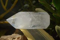Polished Clear Quartz Crystal Points x 2 From Madagascar - Toprock Gemstones and Minerals 