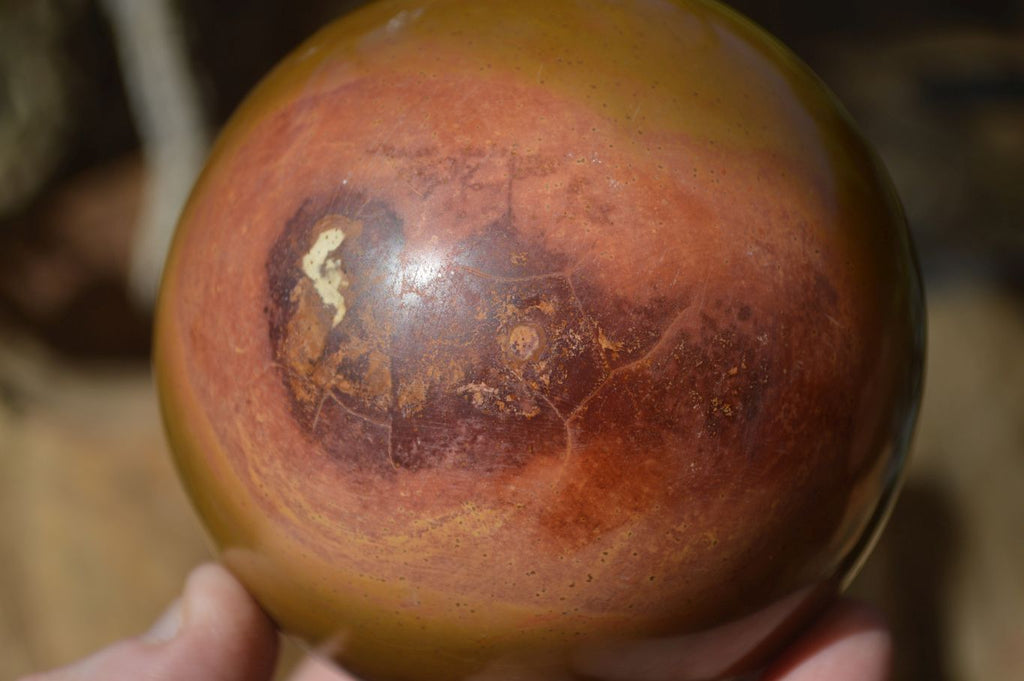Polished Polychrome Jasper Sphere  x 1 From Madagascar - Toprock Gemstones and Minerals 