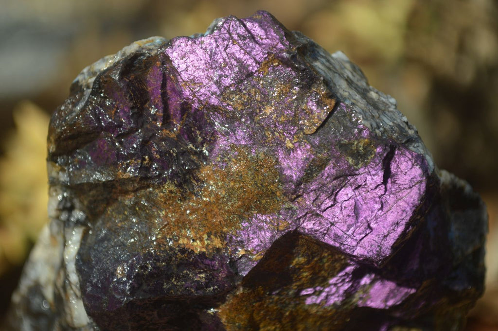 Natural Metallic Purpurite Cobbed Specimens x 3 From Erongo, Namibia - Toprock Gemstones and Minerals 