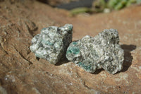 Natural Rare Emerald Mica In Matrix Cobbed Specimens x 20 From Mutoko, Zimbabwe - Toprock Gemstones and Minerals 