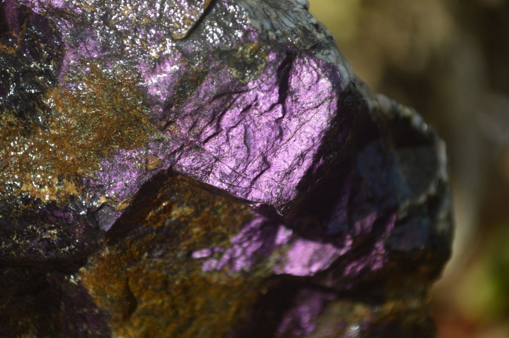Natural Metallic Purpurite Cobbed Specimens x 3 From Erongo, Namibia - Toprock Gemstones and Minerals 