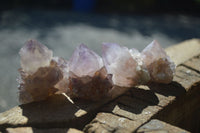 Natural Small Mixed Spirit Amethyst / Ametrine Specimens  x 35 From Boekenhouthoek, South Africa - Toprock Gemstones and Minerals 