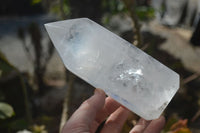 Polished Clear Quartz Crystal Points x 2 From Madagascar - Toprock Gemstones and Minerals 