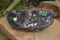 Natural Drusy Coated Ball Malachite On Dolomite Specimen  x 1 From Likasi, Congo - Toprock Gemstones and Minerals 