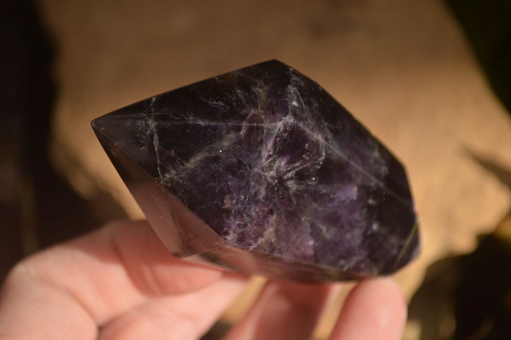 Polished Dream Amethyst Points  x 6 From Madagascar - Toprock Gemstones and Minerals 