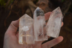 Polished Gorgeous Selection Of Clear Quartz Points x 12 From Madagascar - Toprock Gemstones and Minerals 