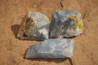 Natural New Sky Blue Calcite Specimens  x 35 From Spitzkop, Namibia - Toprock Gemstones and Minerals 