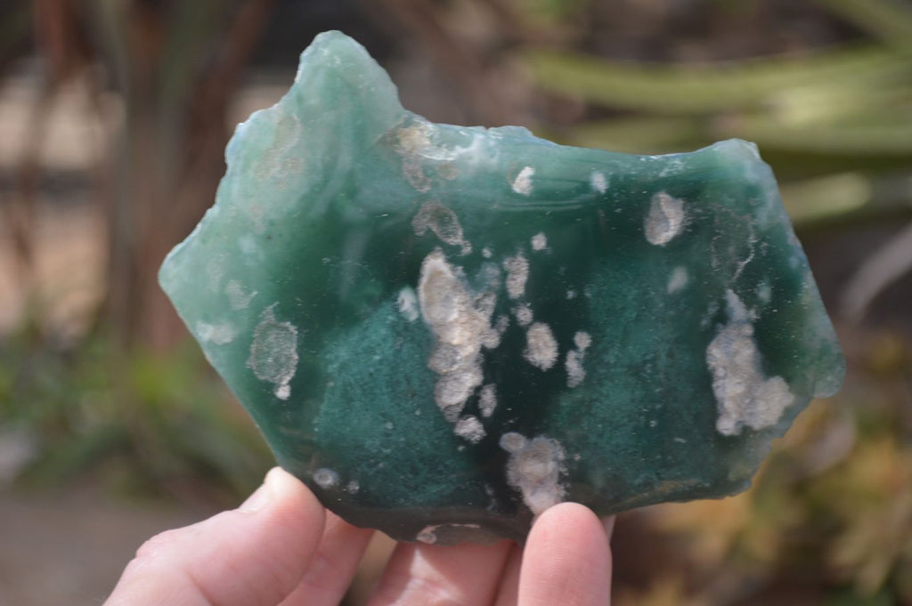 Polished On One Side Emerald Mtorolite Plates x 6 From Mutorashanga, Zimbabwe - Toprock Gemstones and Minerals 
