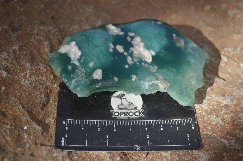 Polished On One Side Emerald Mtorolite Plates x 6 From Mutorashanga, Zimbabwe - Toprock Gemstones and Minerals 