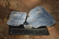 Natural New Sky Blue Calcite Specimens  x 35 From Spitzkop, Namibia - Toprock Gemstones and Minerals 
