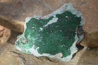 Natural Crystalline Malachite Specimens  x 3 From Congo - Toprock Gemstones and Minerals 