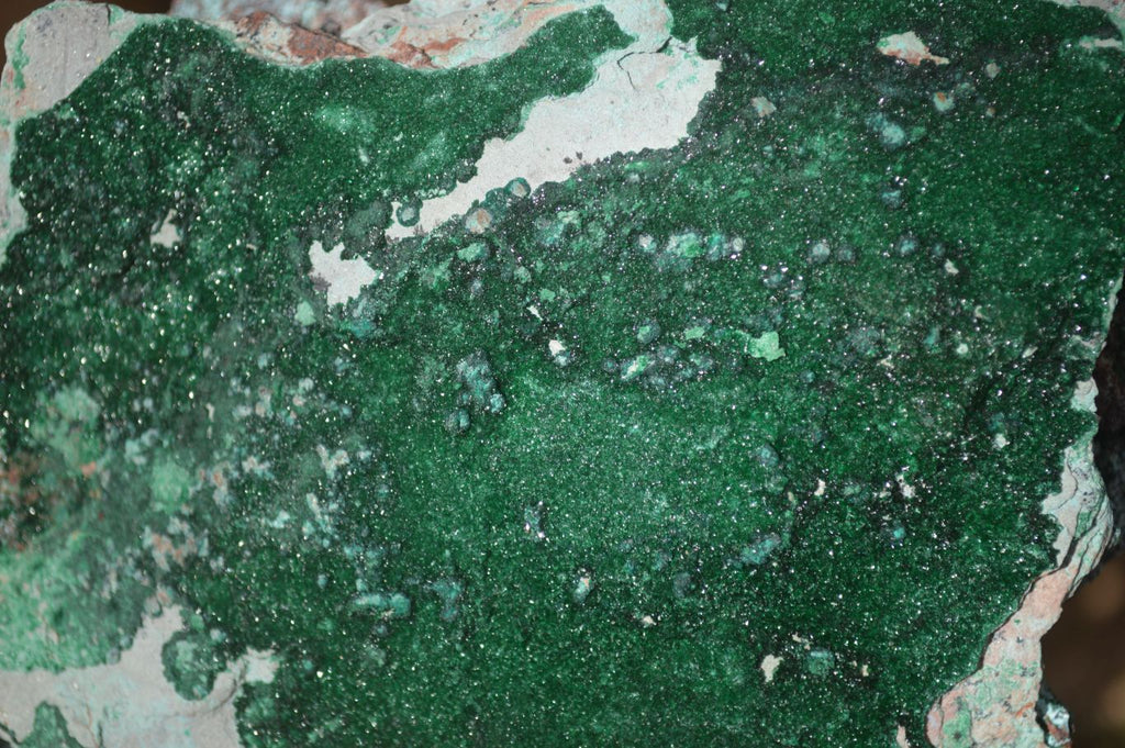 Natural Crystalline Malachite Specimens  x 3 From Congo - Toprock Gemstones and Minerals 